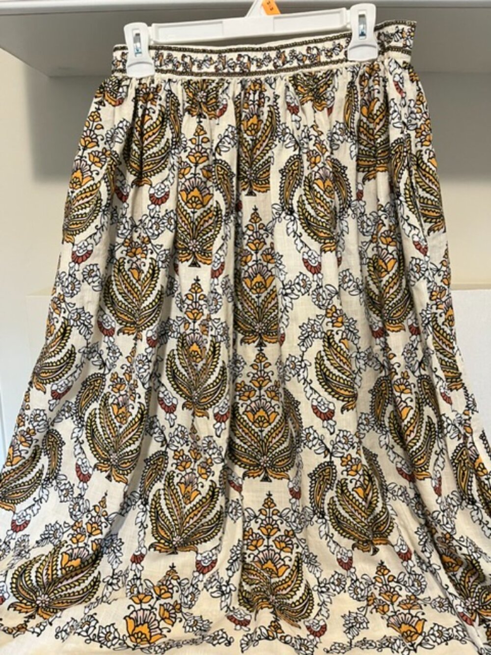 Bohemian print midi skirt. - Picture 2 of 4